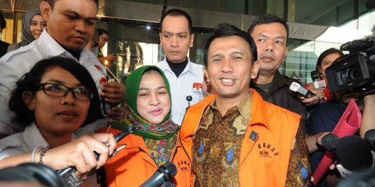 Gatot dan istri mudanya Evy kembali diperiksa KPK