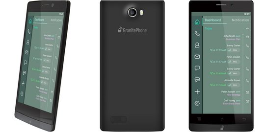 GranitePhone, smartphone ekstra aman dengan harga super mahal