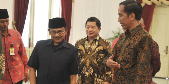Pamit berobat ke Eropa, Habibie sebut Jokowi anak intelektualnya