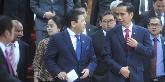 DPR & sejumlah menteri temui Jokowi, bahas revisi UU KPK