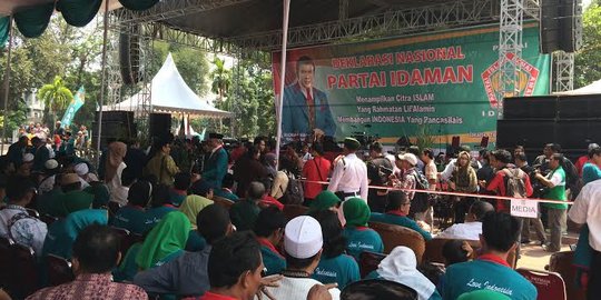 Deklarasi Partai Idaman, MC salah sebut PKPI dibilang PKI