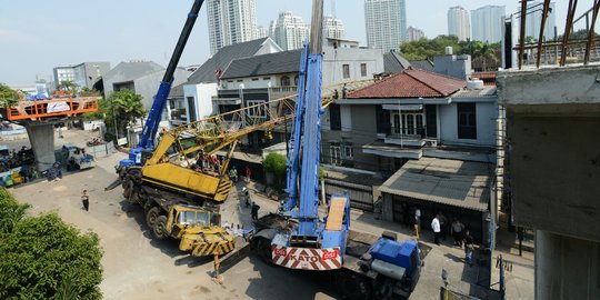 Bina Marga bantah crane tak layak pakai tapi karena human error