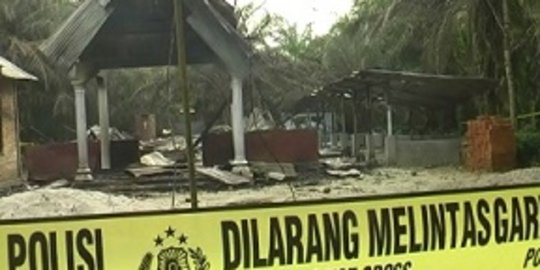 10 Orang jadi tersangka pembakaran gereja di Aceh Singkil, 4 buron