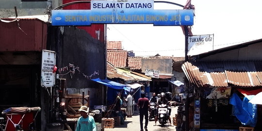 Jalan-jalan ke kampung rajut Bandung