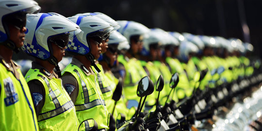 Kawal Bobotoh, 1.500 polisi disiagakan di Tol Cikampek