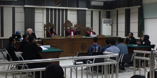 Korupsi bansos, 5 eks aktivis HMI dituntut 1,5 dan 2,5 tahun penjara