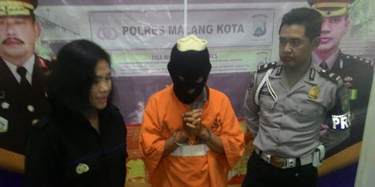 Buronan pecah kaca mobil nasabah bank merengek diciduk polisi