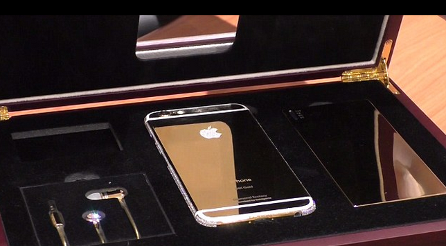 iphone 6 berlapis emas