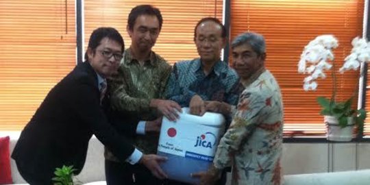 Jepang berikan bantuan berupa cairan kimia untuk padamkan api