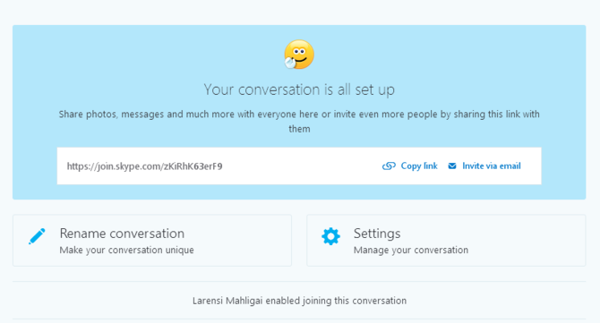 skype for web