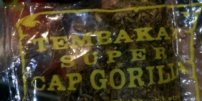 Tembakau cap Gorila berefek seperti ganja beredar di Yogyakarta