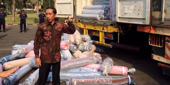 Presiden Jokowi klaim punya alat pemantau barang impor ilegal