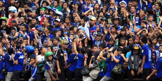 Hebohnya pengamanan sambut Bobotoh, Jakarta sampai siaga 1