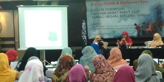 Muslimah HTI: Negara miskin aksi atasi kabut asap