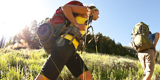 backpacking yang tepat