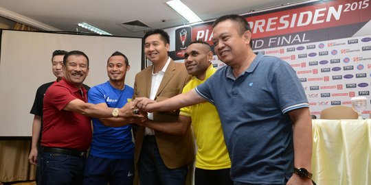 Jelang final Piala Presiden, kedua tim imbau fair play