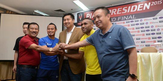 Masuk final Piala Presiden, Persib dan Sriwijaya kantongi Rp 1,2 M