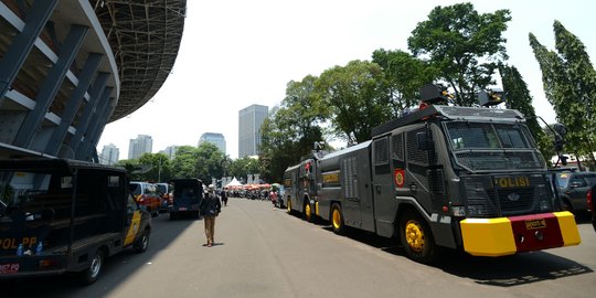 Sebelum masuk GBK, Bobotoh dan Singa Mania akan digeledah dulu