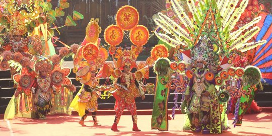 BEC karnaval Banyuwangi ala budaya barat bercitarasa 