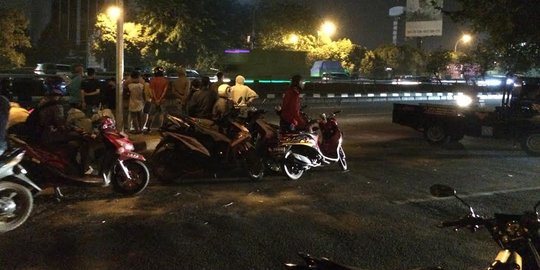Sweeping pelat D dan hancurkan mobil Kapolres, 84 pemuda diamankan