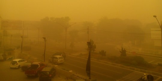 Kabut asap Palangkaraya parah, jemaah haji pulang lewat jalur darat