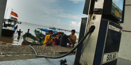 Miris, harga Solar di nelayan mencapai Rp 12.000 per liter