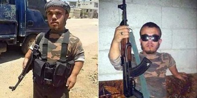 Ini militan bertubuh kerdil di Suriah, namanya 'Al-Chihuahua'