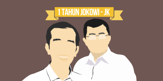 1 Tahun berkuasa, apa yang telah dicapai Jokowi-JK?