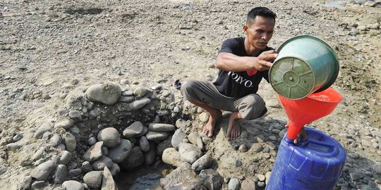 Kemarau panjang, kekeringan di Banyumas makin parah