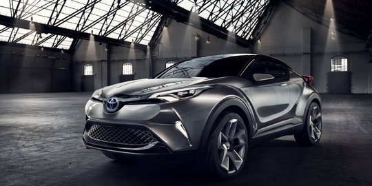 Produksi massal Toyota C-HR bakal debut di Geneva Motor Show 2016