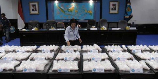 BNN dan Bea Cukai sita 270 kg sabu selundupan dari China