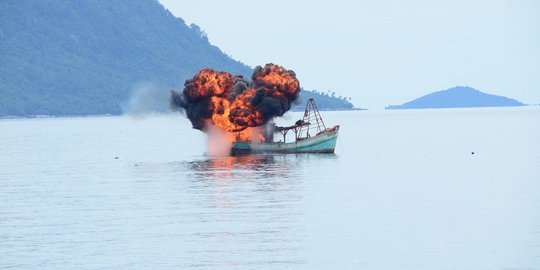 Setahun Jokowi-JK, Bappenas klaim laut Indonesia bersih kapal ilegal