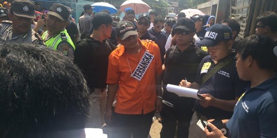 Pembunuh bocah Neng juga rekonstruksi kasus pencabulan ABG 15 tahun