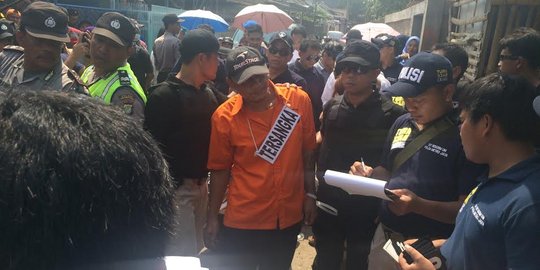 Jalani rekonstruksi, Agus ungkap fakta baru saat cabuli bocah Neng
