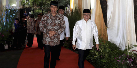 Ketua Umum PAN bantah serahkan nama calon menteri ke Jokowi