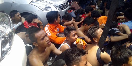 Tersangka Sekjen Jakmania tolak disebut koordinator aksi anarkis