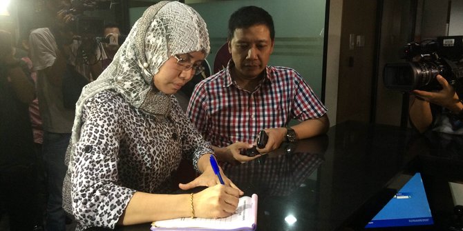 Tengah malam, Dewie Yasin Limpo dijenguk 5 koleganya di Gedung KPK