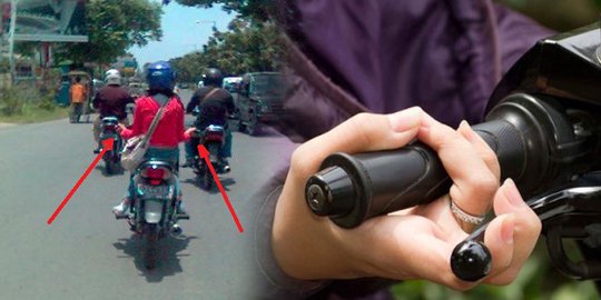 tangan dibalik