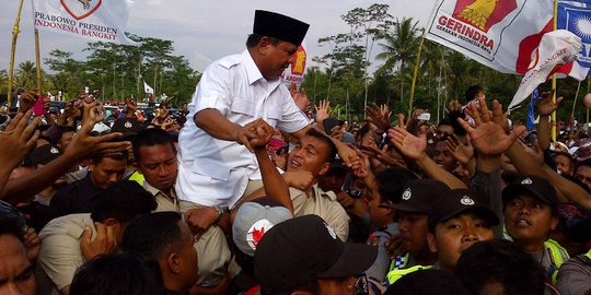 Kenapa Prabowo bisa menang jika pemilu digelar hari ini?