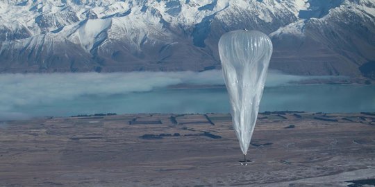 Bukan untuk bisnis, balon internet Google sekadar uji coba