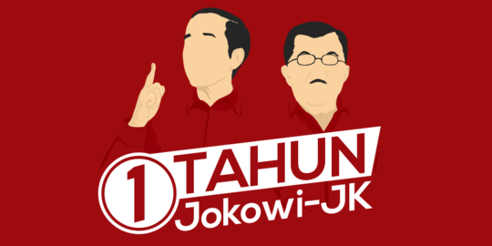 Setahun Jokowi-JK, capaian target masih jauh dari harapan