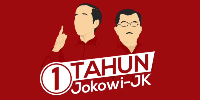 Setahun Jokowi JK capaian  target masih jauh dari harapan  