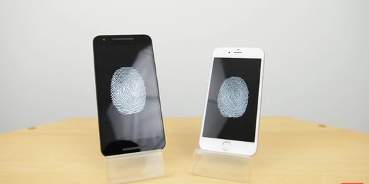 [Video] Sensor sidik jari Nexus 5x vs touch ID iPhone 6s