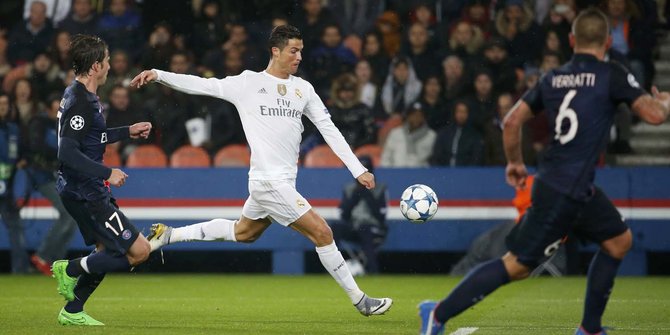 Duel sengit PSG kontra Real Madrid