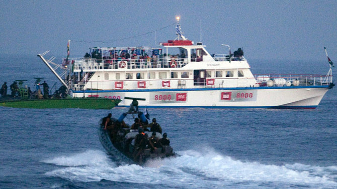 pasukan israel serang kapal mavi marmara 001