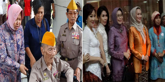 Bakti sosial veteran, Risma enggan diadu di depan umum dengan Lucy