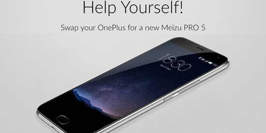 Meizu siap tukar OnePlus 2 jadi Meizu Pro 5 yang lebih canggih