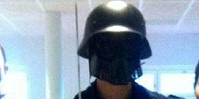 Pria bertopeng Star Wars serang sekolah di Swedia