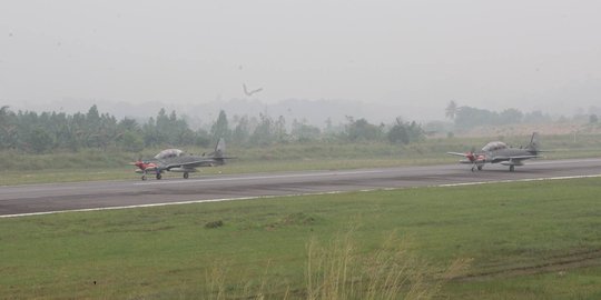 Operasi perisai TNI AU di perbatasan Ambalat terkendala kabut asap