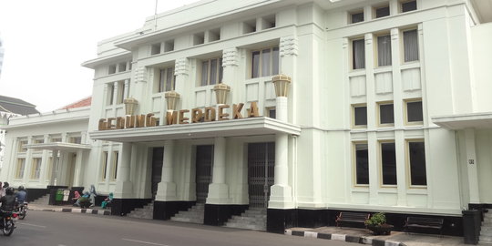 Gedung Merdeka sempat jadi tempat pesta dansa